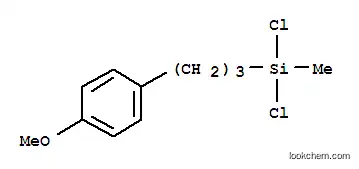 Molecular Structure of 134438-26-9 (3-(4-METHOXYPHENYL)PROPYLMETHYLDICHLOROSILANE)
