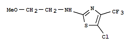 2-Thiazolamine,5-chloro-N-(2-methoxyethyl)-4-(trifluoromethyl)-