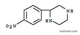 Molecular Structure of 137684-53-8 (2-(4-NITRO-PHENYL)-PIPERAZINE)
