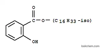 Molecular Structure of 138208-68-1 (Benzoicacid, 2-hydroxy-, isohexadecyl ester (9CI))