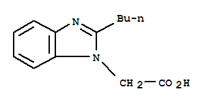 1H-Benzimidazole-1-aceticacid, 2-butyl-