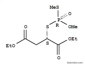 Molecular Structure of 141280-06-0 (diethyl (2S)-2-{[methoxy(methylsulfanyl)phosphoryl]sulfanyl}butanedioate)