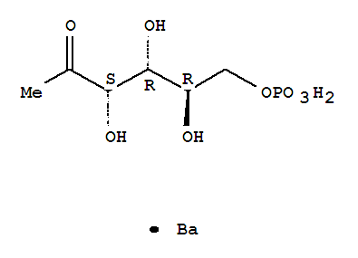 D-Fructose,1-deoxy-, 6-(dihydrogen phosphate), barium salt (1:1)