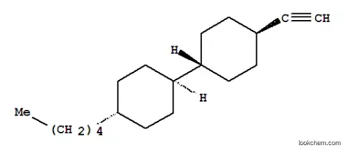 Molecular Structure of 143456-91-1 (1,1'-Bicyclohexyl,4-ethynyl-4'-pentyl-, (trans,trans)-)
