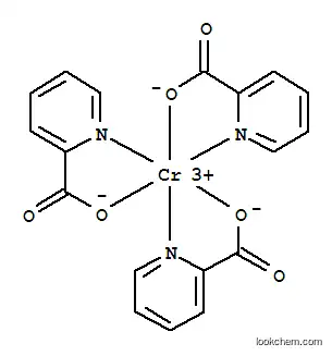 Molecular Structure of 14639-25-9 (Chromium picolinate)