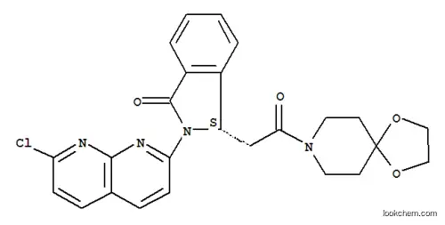 Molecular Structure of 147724-27-4 ((R)-Pazinaclone)