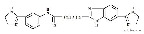 Molecular Structure of 148344-24-5 (1H-Benzimidazole,2,2'-(1,4-butanediyl)bis[6-(4,5-dihydro-1H-imidazol-2-yl)-)