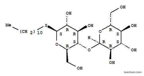 Molecular Structure of 148565-57-5 (N-UNDECYL-B-D-THIOMALTOSIDE)