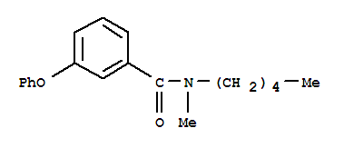 Benzamide, N-methyl-N-pentyl-3-phenoxy-