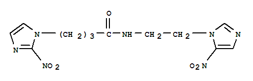 1H-Imidazole-1-butanamide,2-nitro-N-[2-(5-nitro-1H-imidazol-1-yl)ethyl]-