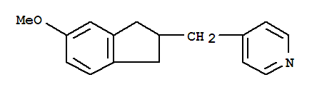 4-((5-Methoxy-2,3-dihydro-1H-inden-2-yl)methyl)pyridine