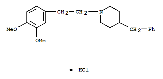 Piperidine,1-[2-(3,4-dimethoxyphenyl)ethyl]-4-(phenylmethyl)-, hydrochloride (1:1)