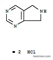 Molecular Structure of 157327-51-0 (6,7-DIHYDRO-5H-PYRROLO-[3,4-D]-PYRIMIDINE DIHYDROCHLORIDE)