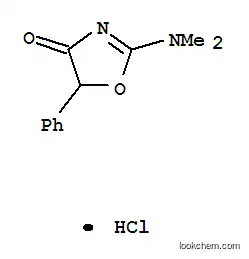 Molecular Structure of 16122-97-7 (4(5H)-Oxazolone, 2-(dimethylamino)-5-phenyl-,hydrochloride (1:1))