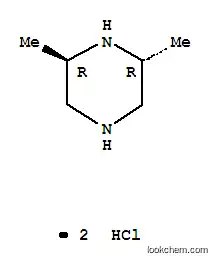 Molecular Structure of 162240-93-9 ((2R,6R)-2,6-Dimethylpiperazine dihydrochloride)