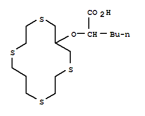 2-(1,4,8,11-tetrathiacyclotetradec-6-yloxy)hexanoic acid