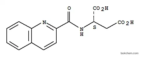 Molecular Structure of 168172-61-0 (L-Asparticacid, N-(2-quinolinylcarbonyl)-)