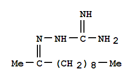 Hydrazinecarboximidamide, 2-(1-methyldecylidene)-