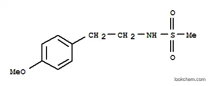 Molecular Structure of 170215-60-8 (N-[2-(4-METHOXYPHENYL)ETHYL]-METHANESULFONAMIDE)