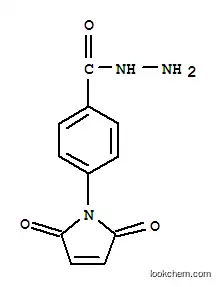 Molecular Structure of 170966-09-3 (4-(2,5-Dioxo-2,5-dihydro-1H-pyrrol-1-yl)benzohydrazide hydrochloride)