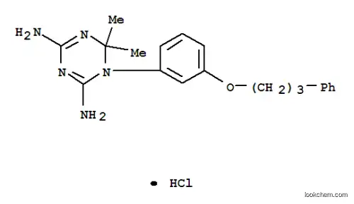 6,6-dimethyl-1-[3-(3-phenylpropoxy)phenyl]-1,6-dihydro-1,3,5-triazine-2,4-diamine
