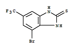 4-BROMO-6-(TRIFLUOROMETHYL)BENZIMIDAZOLE-2-THIOL