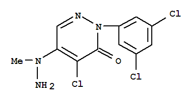 4-CHLORO-2-(3,5-DICHLOROPHENYL)-5-(1-METHYLHYDRAZINYL)-2,3-DIHYDROPYRIDAZIN-3-ONECAS