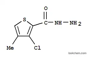 Molecular Structure of 175137-12-9 (3-CHLORO-4-METHYLTHIOPHENE-2-CARBOHYDRAZIDE)