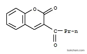 Molecular Structure of 1846-73-7 (3-N-BUTYRYLCOUMARIN)