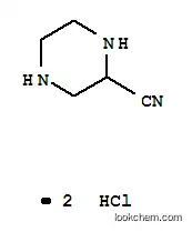 Molecular Structure of 187589-35-1 (2-Cyanopiperazine2HCl)