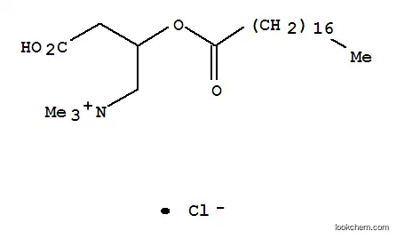 Molecular Structure of 18822-91-8 (DL-STEAROYL CARNITINE CHLORIDE)