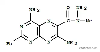 Molecular Structure of 19148-23-3 (4,7-diamino-N-methyl-2-phenylpteridine-6-carbohydrazide)