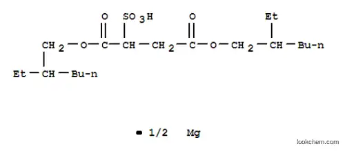 Molecular Structure of 19149-47-4 (magnesium 1,4-bis(2-ethylhexyl) 2-sulphonatosuccinate)