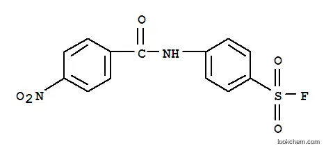 Molecular Structure of 19188-68-2 (4-[(4-nitrobenzoyl)amino]benzenesulfonyl fluoride)