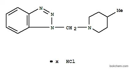 Molecular Structure of 19212-99-8 (1-(1H-benzotriazol-1-ylmethyl)-4-methylpiperidinium chloride)