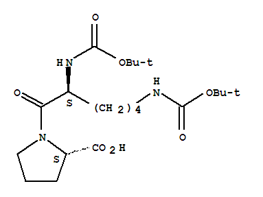 L-Proline,N2,N6-bis[(1,1-dimethylethoxy)carbonyl]-L-lysyl- (9CI)