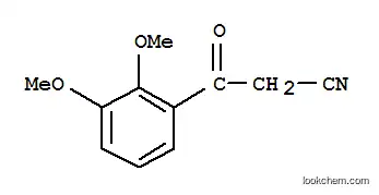 Molecular Structure of 199102-80-2 (2,3-dimethoxbenzoylacetonitrile)