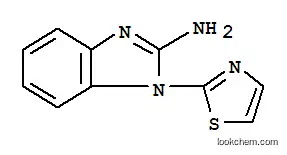 Molecular Structure of 19918-30-0 (1H-Benzimidazol-2-amine,1-(2-thiazolyl)-)