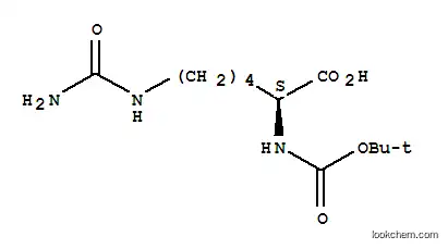 L-Lysine,N6-(aminocarbonyl)-N2-[(1,1-dimethylethoxy)carbonyl]-
