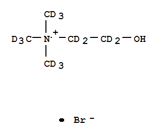 Ethan-1,1,2,2-d4-aminium,2-hydroxy-N,N,N-tri(methyl-d3)-, bromide (9CI)