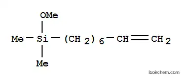 Molecular Structure of 204775-11-1 (Silane, methoxydimethyl-7-octen-1-yl-)