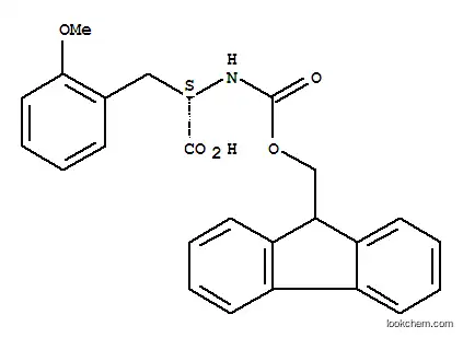 Molecular Structure of 206060-41-5 ((S)- FMOC-2-METHOXYPHENYLALANINE)