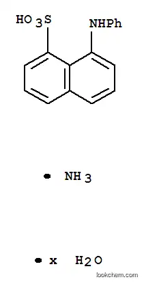 Molecular Structure of 206659-00-9 (8-ANILINO-1-NAPHTHALENESULFONIC ACID AMMONIUM SALT HYDRATE, 97)