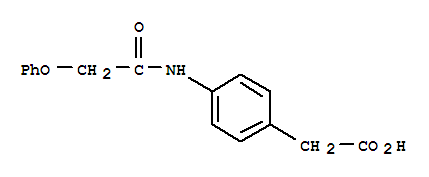 Benzeneacetic acid, 4-[(2-phenoxyacetyl)amino]- cas  20745-37-3