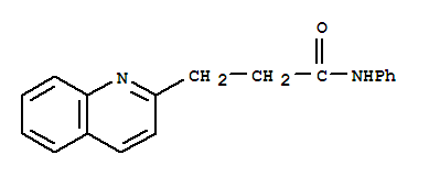 2-Quinolinepropanamide,N-phenyl- cas  20745-55-5