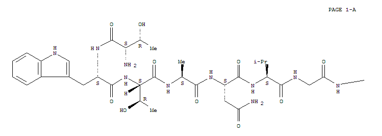 L-Threonyl-L-tryptophyl-L-threonyl-L-alanyl-L-asparaginyl-L-valylglycyl-L-lysylglycyl-L-glutaminyl-L-prolyl-L-serine