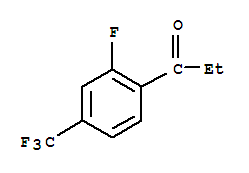 1-Propanone,1-[2-fluoro-4-(trifluoromethyl)phenyl]-