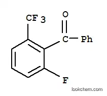 Molecular Structure of 208173-18-6 (Methanone, [2-fluoro-6-(trifluoromethyl)phenyl]phenyl-)