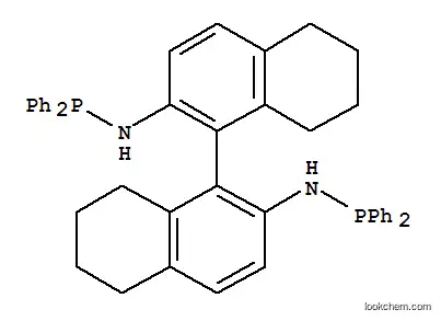 Molecular Structure of 208248-67-3 ((R)-(+)-2,2'-BIS(N-DIPHENYLPHOSPHINOAMINO)-5,5',6,6',7,7',8,8'-OCTAHYDRO-1,1'-BINAPHTHYL)
