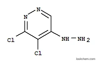 Molecular Structure of 2096-33-5 (3,4-dichloro-5-hydrazinylpyridazine)